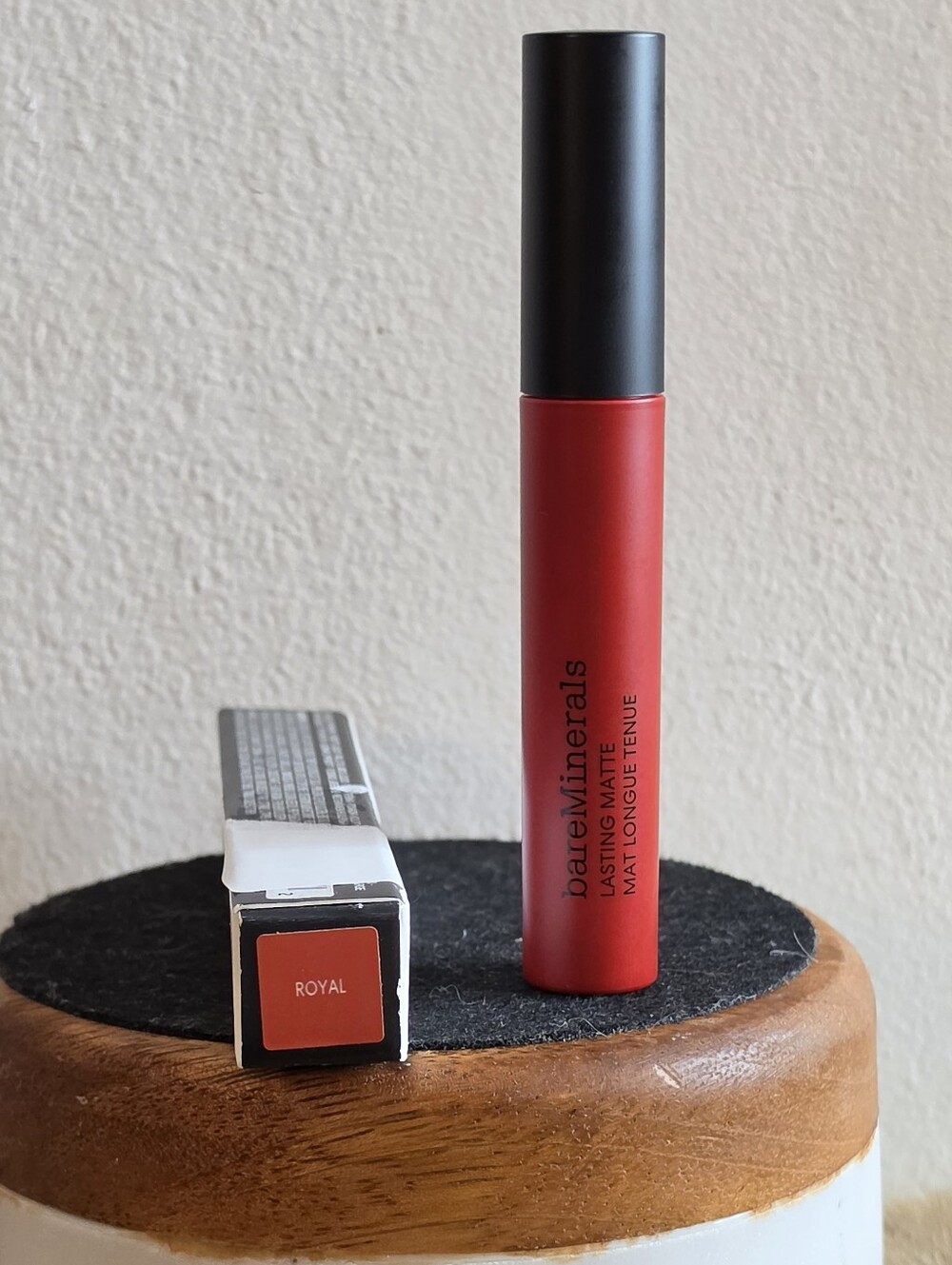 bareMinerals Lasting Matte Liquid Lipstick — Royal Red